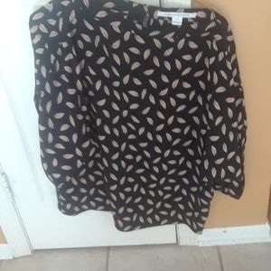 Diane con fursternburg silk blouse